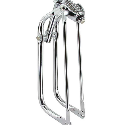 20" Vintage Style Lowrider Springer Fork Chrome
