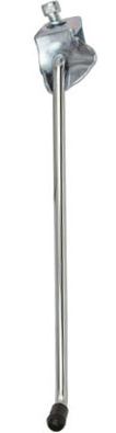 Straight Kickstand 10 1/2" Chrome For 26" Beach Cruisers