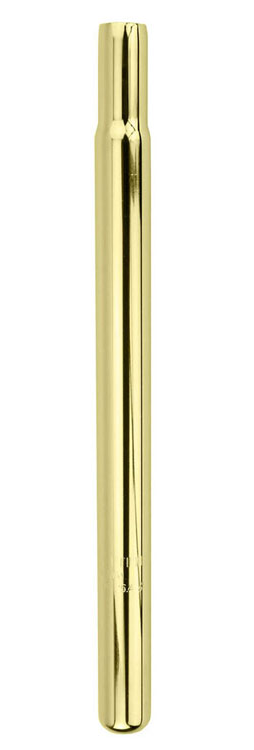 Steel Seat Post Pilar 25.4mm x 350mm Gold