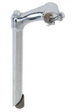 Stem 21.1mm 10" Long Chrome