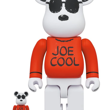 Medicom Toy BE@RBRICK - Joe Cool 100% & 400% Bearbrick