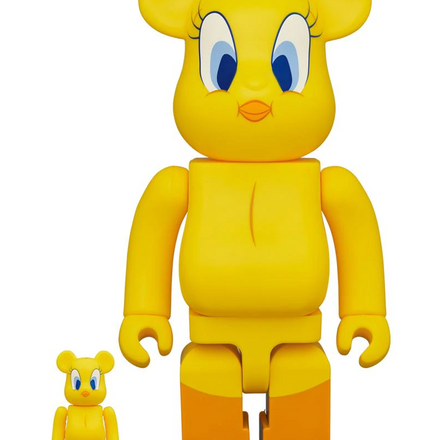 Medicom Toy BE@RBRICK - Tweety 100% & 400% Bearbrick