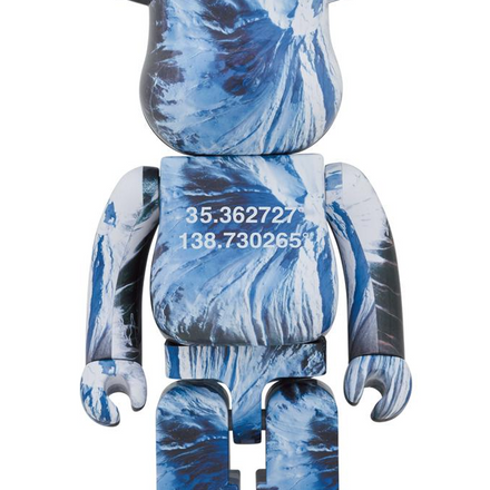 Medicom Toy BE@RBRICK - Benjamin Grant "OVERVIEW" FUJI 1000% Bearbrick