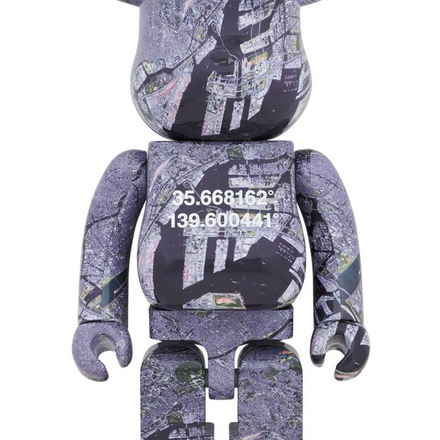Medicom Toy BE@RBRICK - Benjamin Grant "OVERVIEW" TOKYO 1000% Bearbrick