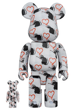 Load image into Gallery viewer, Medicom Toy BE@RBRICK - Love Rat 100% &amp; 400% Bearbrick
