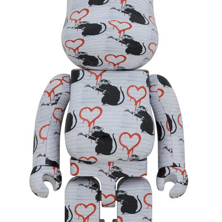 Medicom Toy BE@RBRICK - Love Rat 1000% Bearbrick