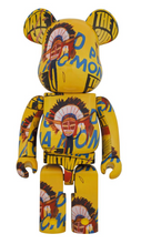 Load image into Gallery viewer, Medicom Toy BE@RBRICK - Andy Warhol x Jean Michel Basquiat #3 1000% Bearbrick
