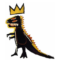 Load image into Gallery viewer, Medicom VCD Jean-Michel Basquiat&#39;s Dinosaur
