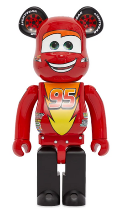 Medicom Toy BE@RBRICK 1000% Lightening McQueen Bearbrick