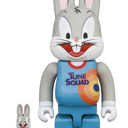 Medicom Toy BE@RBRICK Space Jam Bugs Bunny 100% & 400% Bearbrick