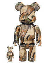 Load image into Gallery viewer, Medicom Toy BE@RBRICK - Sharaku Toshusai &quot;Kabuki Actor Otani Oniji III As Yakko Edobei 100% &amp; 400% Bearbrick
