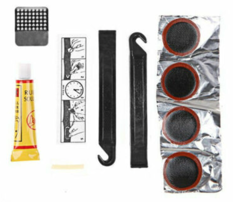 Universal Puncture Repair Kit with 2 Tyre Levers