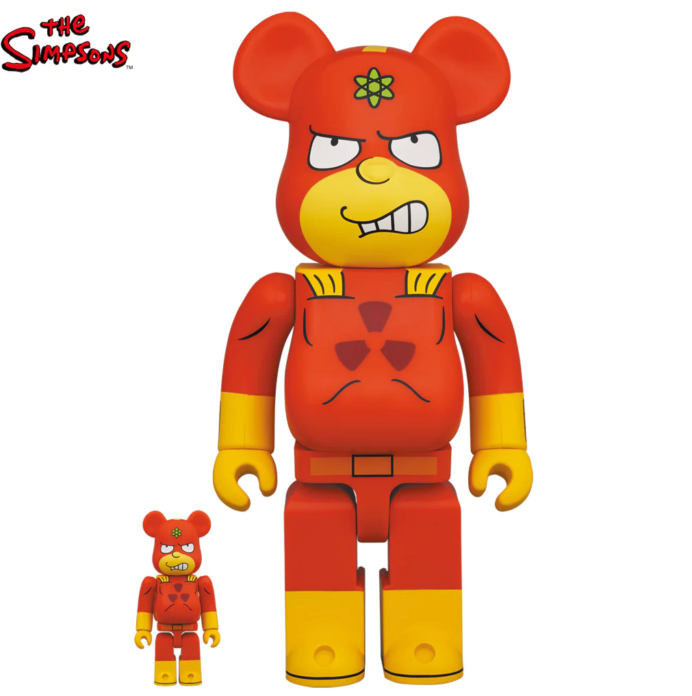 Medicom Toy BE@RBRICK - The Simpsons Radioactive Man 100% & 400% Bearbrick