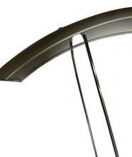 Load image into Gallery viewer, 26&quot; Mudguard Set Front and Rear Alloy with Dull Silver Look Polish
