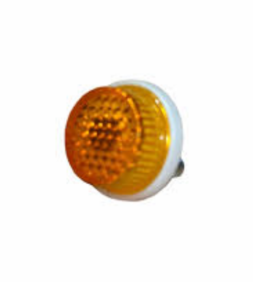 Mini Reflector Plastic Bolt Orange