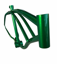 Load image into Gallery viewer, 20&quot; Bicycle Frame in Apple Green Gloss Metallic Paint
