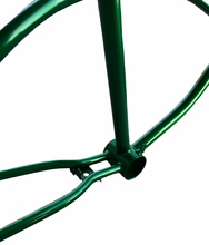 Load image into Gallery viewer, 20&quot; Bicycle Frame in Apple Green Gloss Metallic Paint
