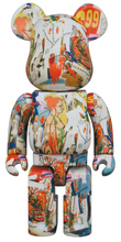 Load image into Gallery viewer, Medicom Toy BE@RBRICK - Andy Warhol x Jean Michel Basquiat #4 1000% Bearbrick
