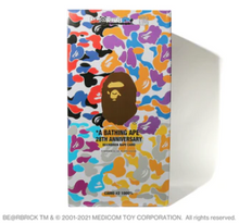Load image into Gallery viewer, Bearbrick x BAPE 28th Anniversary Camo #2 1000% A Bathing Ape
