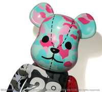 Bearbrick x BAPE 28th Anniversary Camo #3 1000% A Bathing Ape