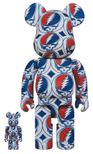 Load image into Gallery viewer, Medicom Toy BE@RBRICK - Grateful Dead &quot;Steal Your Face&quot; 100% &amp; 400% Bearbrick

