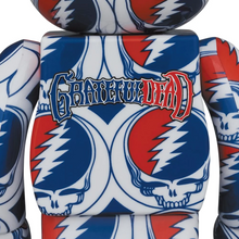 Load image into Gallery viewer, Medicom Toy BE@RBRICK - Grateful Dead &quot;Steal Your Face&quot; 100% &amp; 400% Bearbrick
