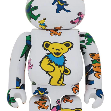 Medicom Toy BE@RBRICK - Grateful Dead "Dancing Bear" 1000% Bearbrick