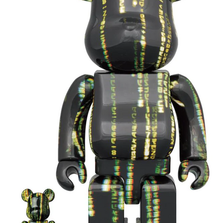 Medicom Toy BE@RBRICK - The Matrix Resurrections 100% & 400% Bearbrick