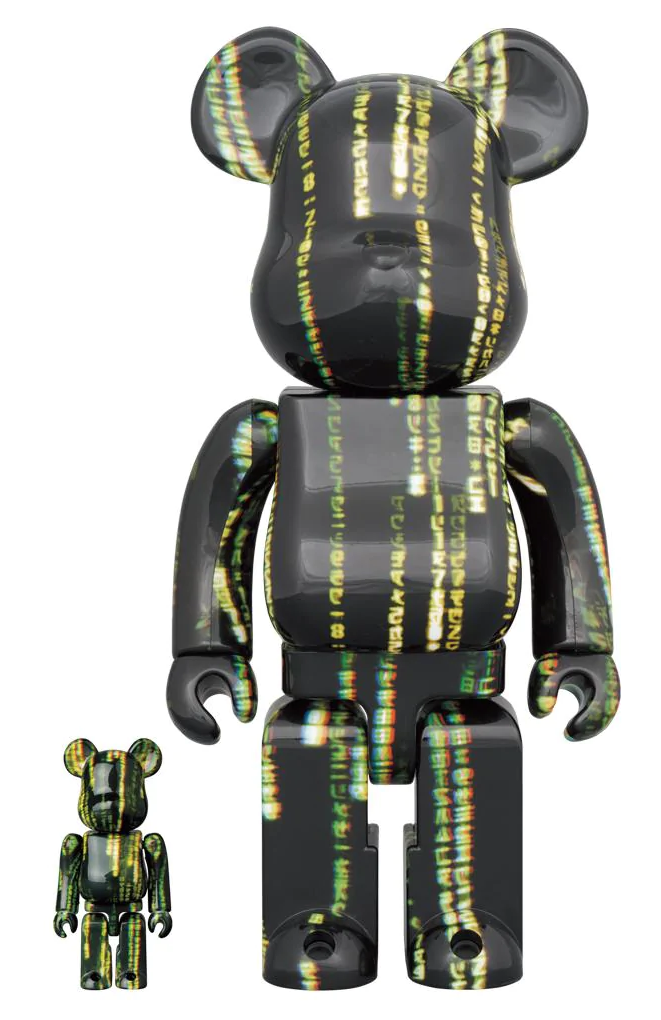 Medicom Toy BE@RBRICK - The Matrix Resurrections 100% & 400% Bearbrick