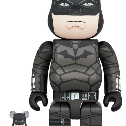 Medicom Toy BE@RBRICK - The Batman 100% & 400% Bearbrick