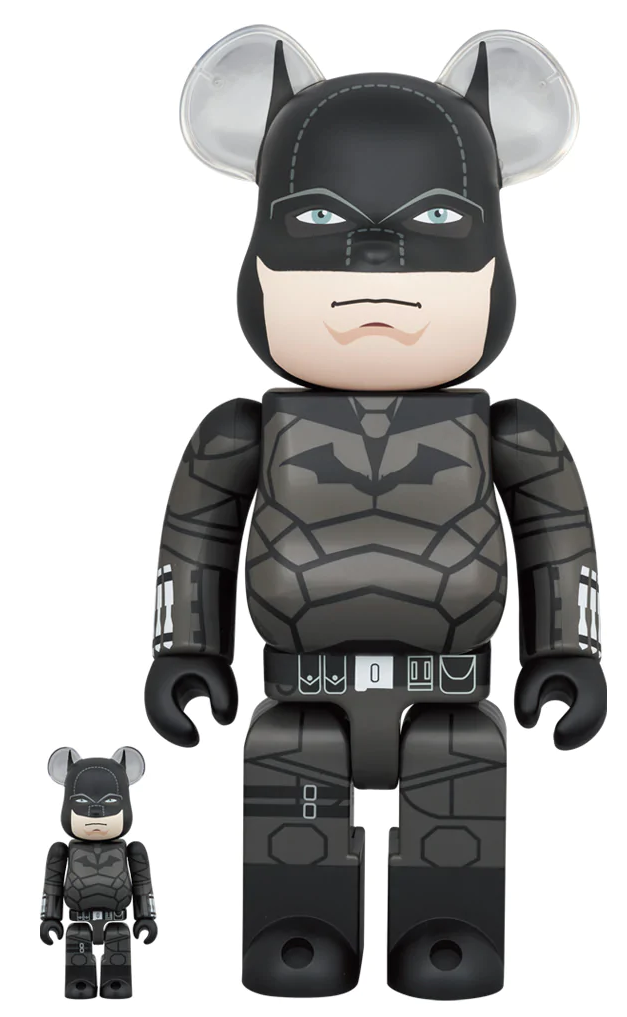 Medicom Toy BE@RBRICK - The Batman 100% & 400% Bearbrick