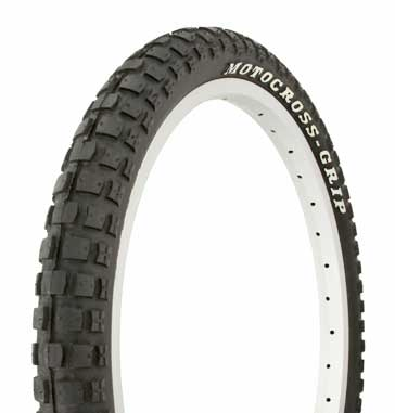 Tyre Duro 20" x 2.125" MX BMX Black Motocross Raised Letter Side Wall HF-143