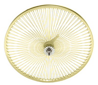 26" 144 Spoke Rear Coaster Wheel Gold