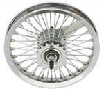 12" 52 Spoke Rear Coaster Brake Wheel Chrome