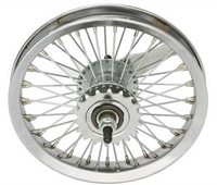 12" 52 Spoke Rear Coaster Brake Wheel Chrome