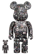 Load image into Gallery viewer, Medicom Toy BE@RBRICK - Anever Black 100% &amp; 400% Bearbrick

