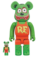 Load image into Gallery viewer, Medicom Toy BE@RBRICK - Rat Fink 100% &amp; 400% Bearbrick
