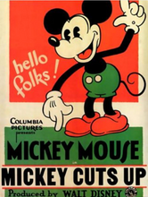 Load image into Gallery viewer, Medicom Toy BE@RBRICK - Mickey Mouse 1930s Poster Version 1000% Bearbrick
