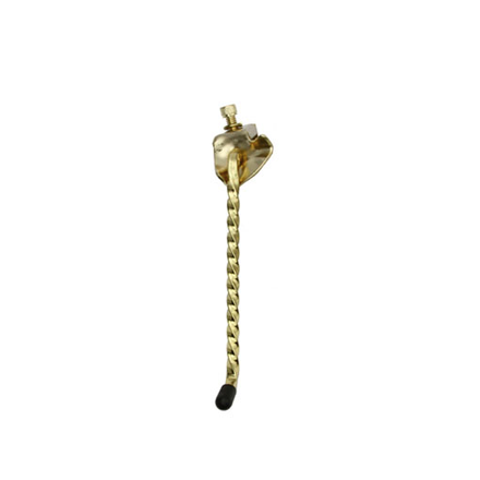 Square Twisted Kickstand 7 1/2" Gold