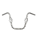 Cage Twisted Handlebar 13" Chrome