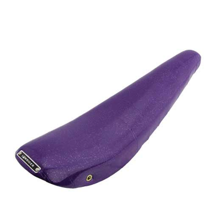 20" Banana Saddle Seat Vinyl Sparkle Purple
