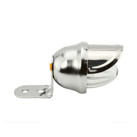 Mini Bee Light With Visor Clear Battery Operated