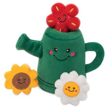 Load image into Gallery viewer, Zippy Paws Burrow Dog Toy - Watering Can and Flowers
