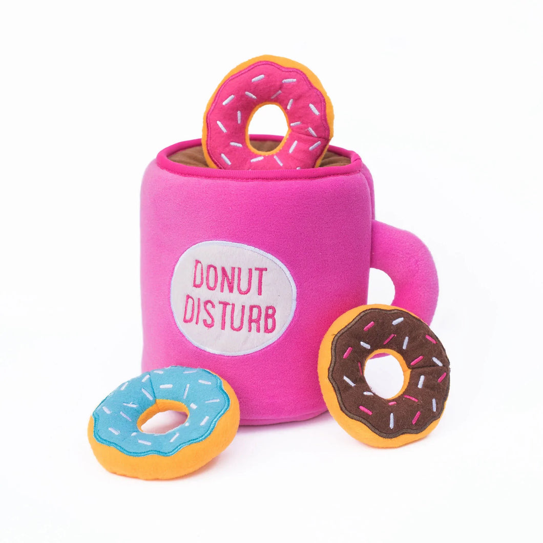 Zippy Paws Burrow Toy – Coffee and Donuts