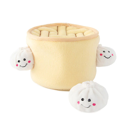Zippy Paws Burrow Toy - Soup Dumplings