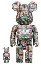 Load image into Gallery viewer, Medicom Toy BE@RBRICK - Benjamin Grant &quot;OVERVIEW&quot; BARCELONA 100% &amp; 400% Bearbrick
