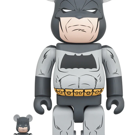 Medicom Toy BE@RBRICK - BATMAN The Dark Knight Returns TDKR Version 100% & 400% Bearbrick