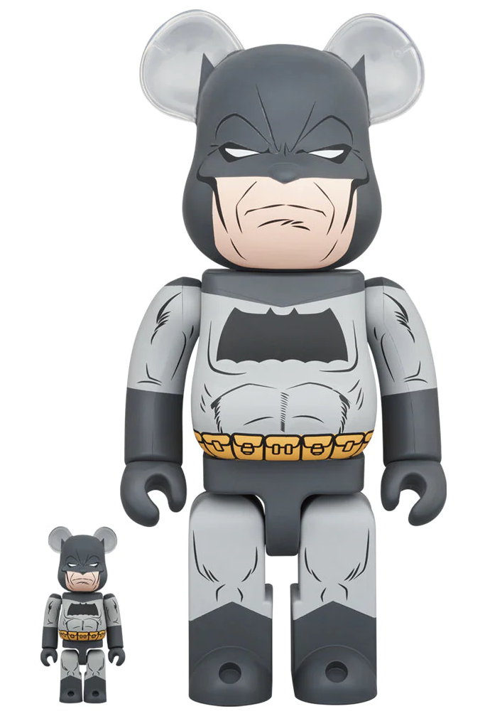 Medicom Toy BE@RBRICK - BATMAN The Dark Knight Returns TDKR Version 100% & 400% Bearbrick