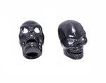 Black Skull Valve Caps