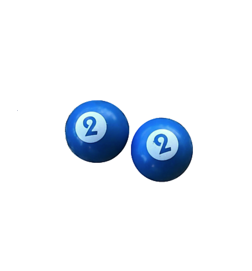 Billiards Valve Caps Blue